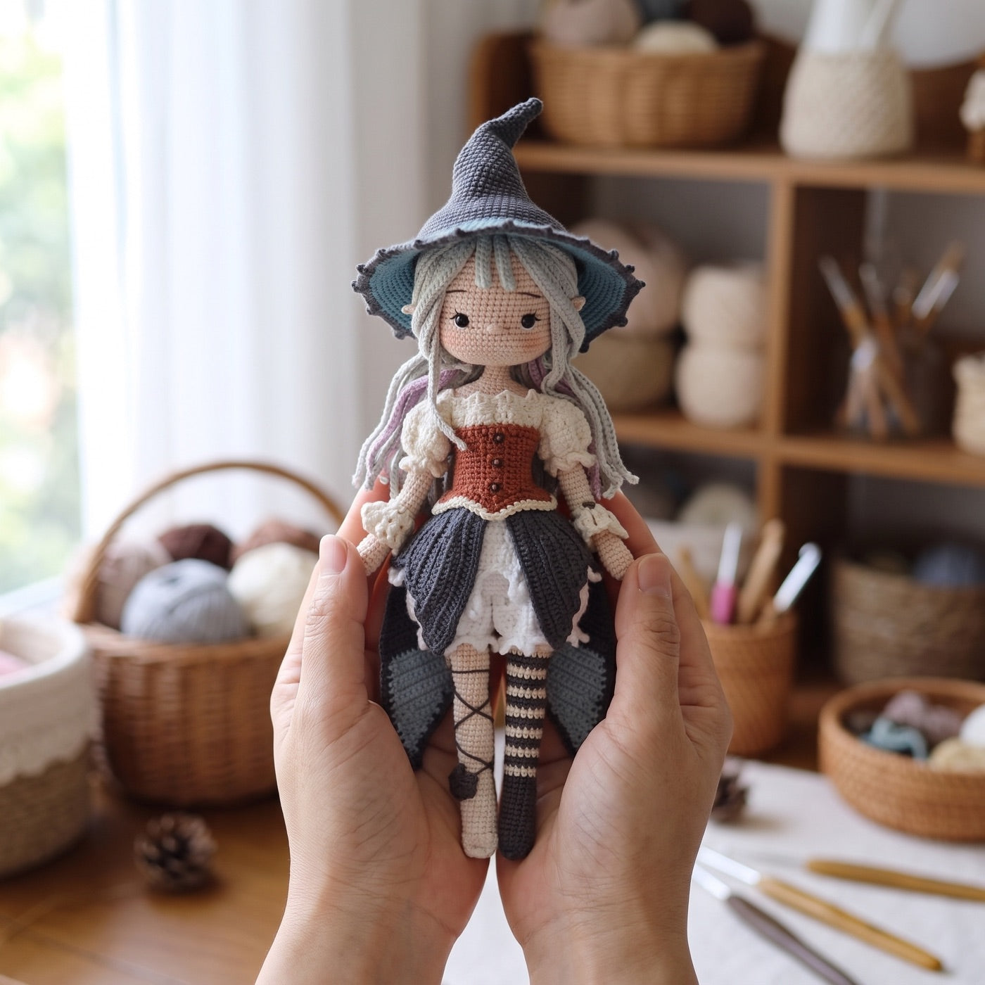 Seasonal Amigurumi Fairy Doll Bundle